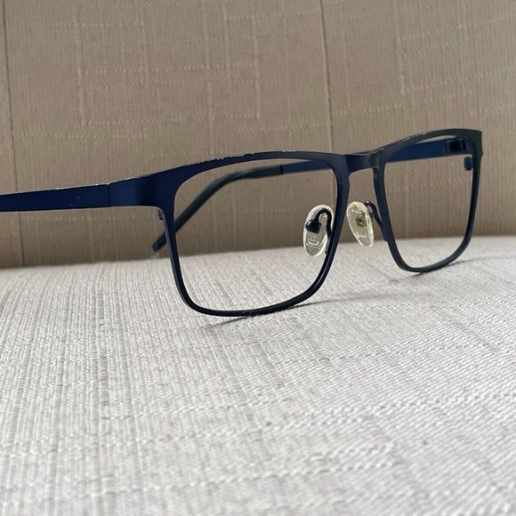 Other - Zenni Eyeglasses Sunglasses Frame Navy Blue Tone Metal Glasses Frame